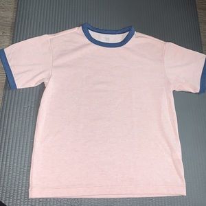 Uniqlo Pink Short Sleeve Tee Sz 7-8